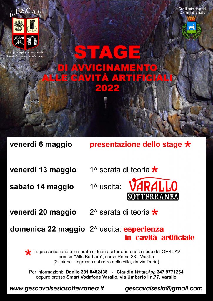 Stage Gescav Varallo Sesia